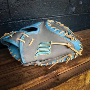 Emery Summit Series 1019CM Catcher’s Mitt – Grey/Columbia