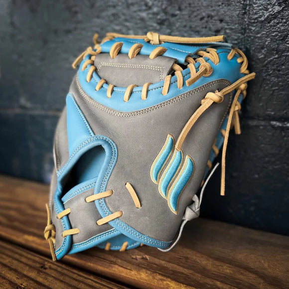 Emery Summit Series 1019CM Catcher’s Mitt – Grey/Columbia