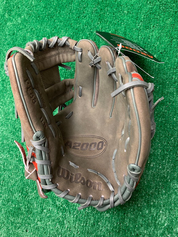Wilson Custom A2000 PF88 11.25" Baseball Glove - GOTM December 2023