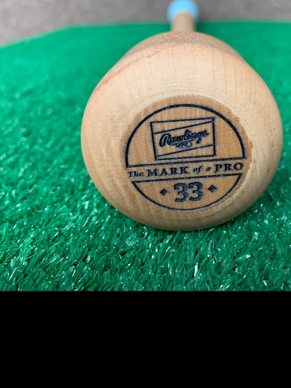 Knob of the 2024 Rawlings Pro Preferred RPPM4UBOA1 Wood Baseball Bat