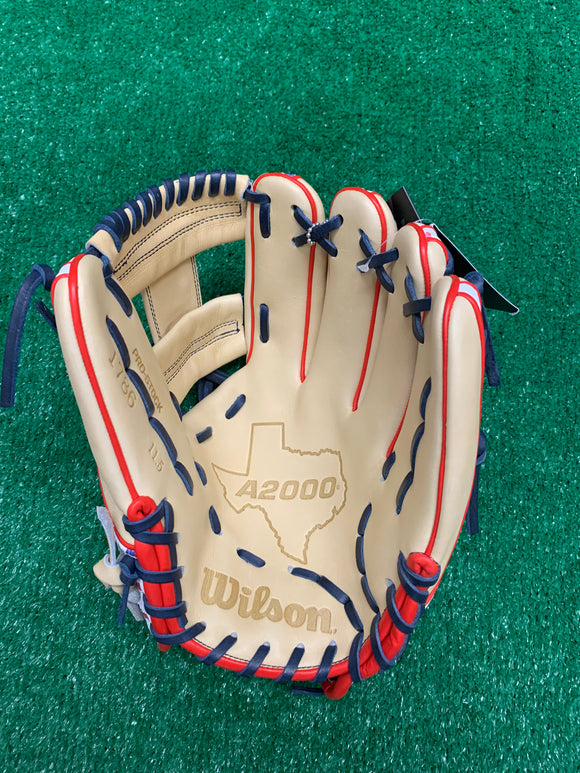 Wilson 2024 A2000 11.5" 1786 Texas Exclusive Baseball Glove