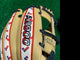 Close-up of backing of the Wilson 2024 A2000 11.5" 1786 Texas Exclusive Baseball Glove