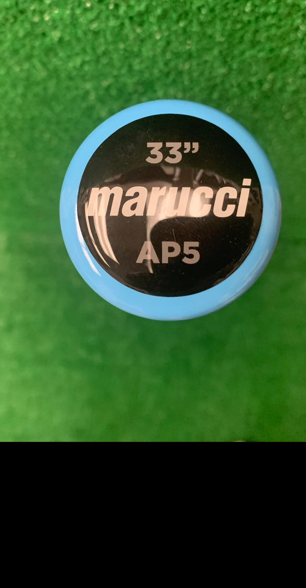 Knob of the Marucci Dealer's Choice Pro Model AP5 Maple Wood Baseball Bat