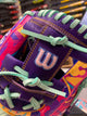Close-up of the web on the Wilson A2000 Graffiti 1786SS 11.5" Baseball Glove - GOTM January 2026