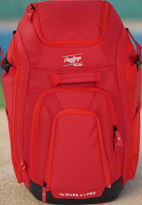 Rawlings Legion 2 Player's Backpack - Red