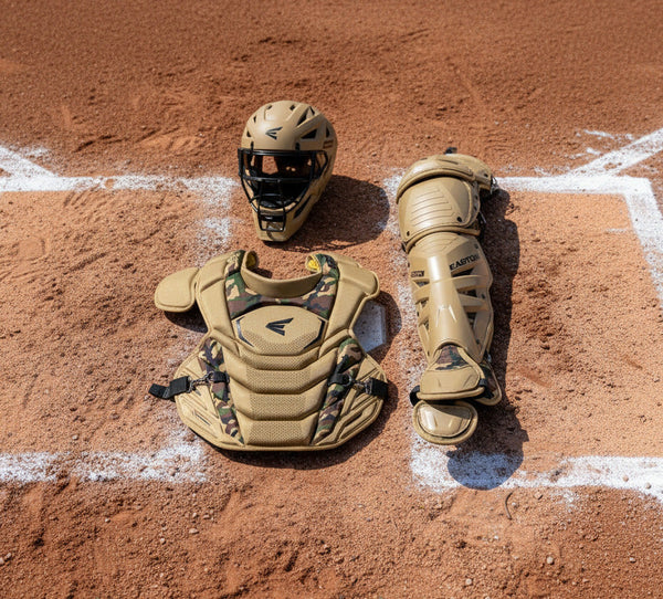 Easton MAV X Catchers Kit - Tan/Army Camo