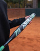 Player holding the Marucci Asura Lux Fastpitch Bat
