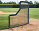 Bullet Baseball L-Screen (7' x 7') - Navy
