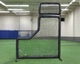 Bullet L-Screen with Overhead Protector (7' x 7') - Navy