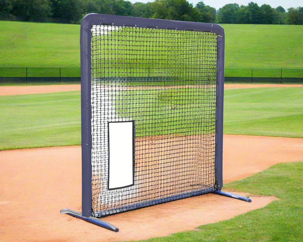 Bullet Fastpitch Softball Screen (7' x 7') - Navy