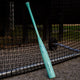 2026 Rawlings ICON™ -3 BBCOR Baseball Bat leaning against a screen