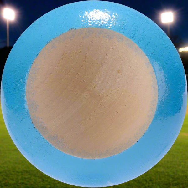 Cupped end of the 2025 Rawlings Big Stick Elite R243 Maple Wood Bat