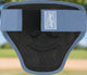 Rear view of the Rawlings Batter Elbow Guard - Columbia