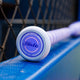 Close-up of the knob on the 2027 Rawlings Halo Fastpitch Bat