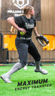 A player in the field wearing the Ringor® Pro 2 Women's Fastpitch Turf Shoe - White