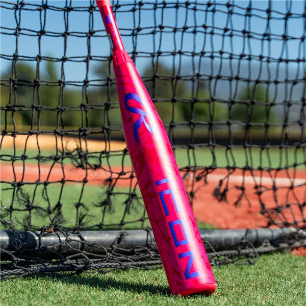 Close-up of the barrel on the 2027 Rawlings Icon USA Baseball Bat