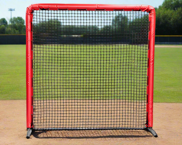 Bullet On-Field Protective Screen (10' x 10') - Red