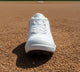 Front view of the Ringor® Pro 2 Women's Molded Fastpitch Cleat - White