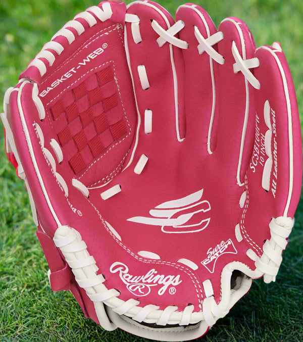 Rawlings Sure Catch® SCSB100PW 10" Youth Softball Glove