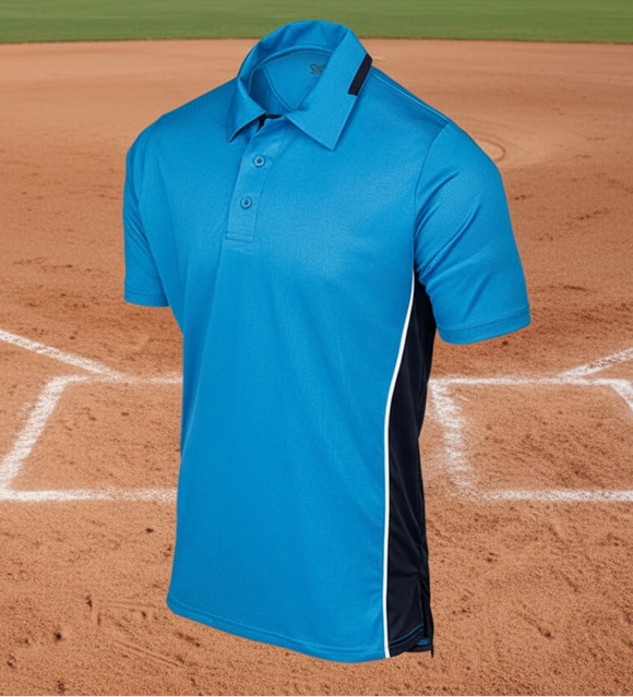 Smitty NCAA Softball Men’s Umpire Shirt - Bright Blue