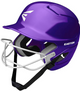 Easton Alpha T-Ball Batting Helmet with Mask and chin strap - Purple
