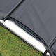 Close-up of the foam padding on the Safe Slide Baseball/Softball Sliding Mat 