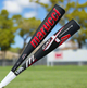 Close-up of the barrel of the Marucci CatX2 Composite -13 USA T-Ball Bat