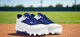 Under Armour Leadoff Low RM Jr. 3.0 Youth Molded Cleat - Royal/White