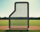 Bullet Baseball L-Screen Jr. (7' x 5') facing front - Black