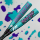 Close-up of the barrel on the 2026 Marucci CATX RCKLESS Composite -10 Senior League USA Baseball Bat