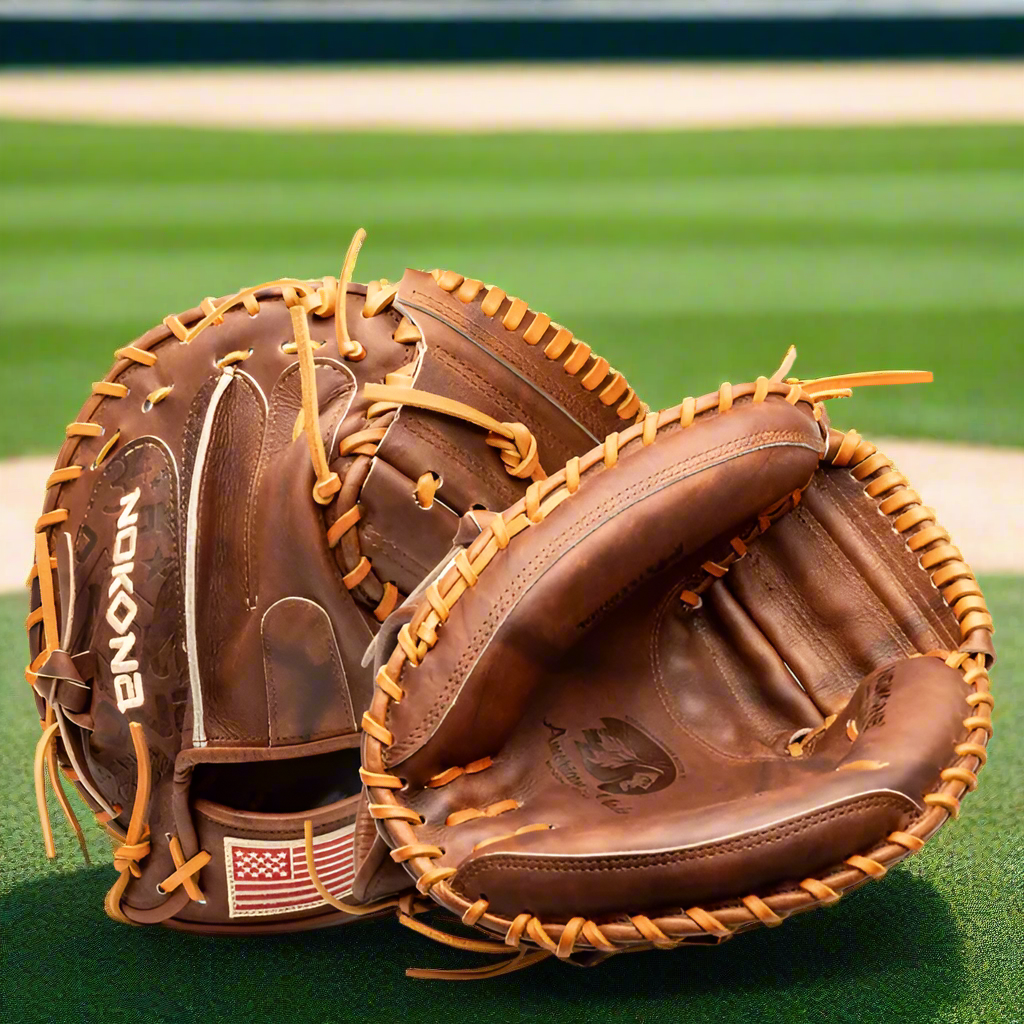 nokona baseball handschuh Nokona Walnut Edge™ Precision 33.5" Baseball Catchers Mitt – TripleSSports
