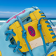 Close-up of the web on the Rawlings Heart of the Hide Spring Break 11.5" Baseball Glove