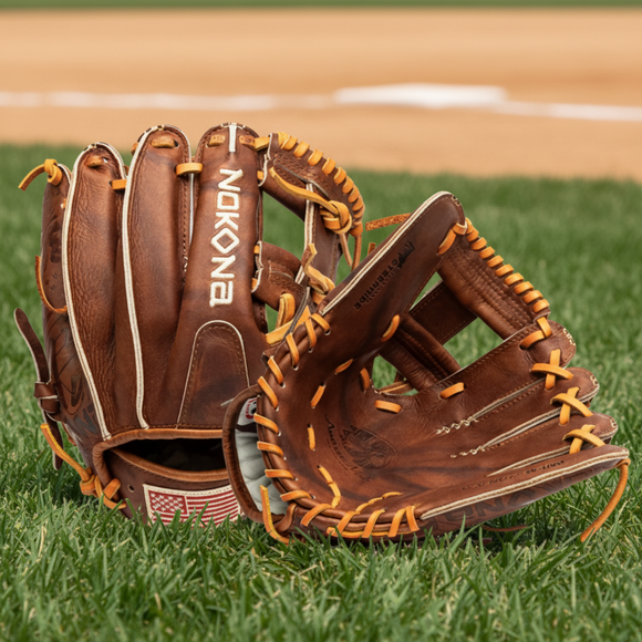 Nokona Walnut Edge™ Precision 11.5" I-Web Baseball Gloves
