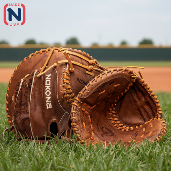 Nokona Walnut Edge™ Precision 32.5" Fastpitch Catchers Mitts