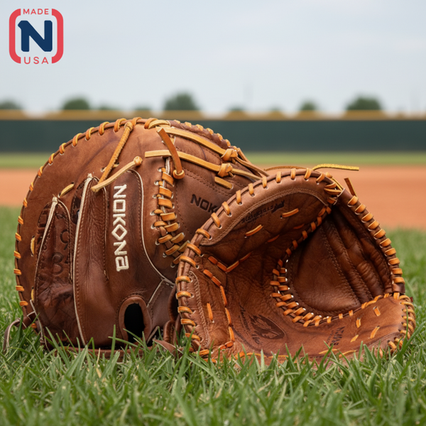 Nokona Walnut Edge™ Precision 32.5" Fastpitch Catchers Mitts