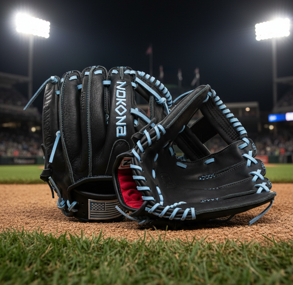 Nokona S1 Edge All American™ 10.5" I-Web Youth Baseball Gloves