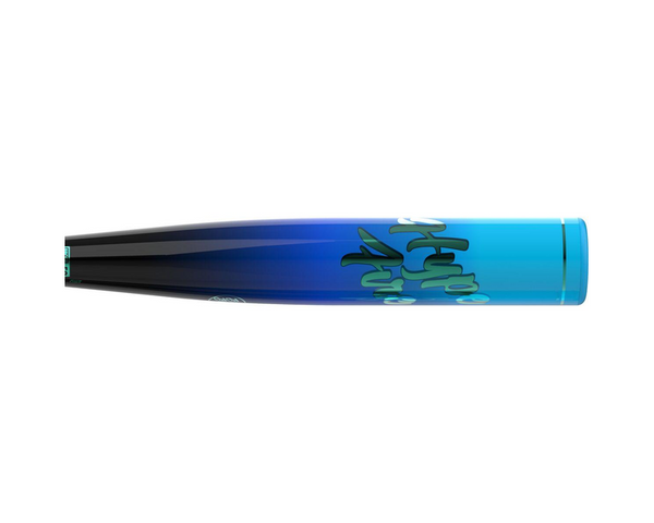Close-up of the barrel on the 2027 Easton Hype Fire -3 BBCOR Baseball Bat