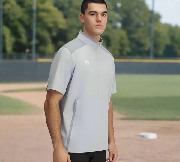 Under Armour Motivate 3.0 Men's Short Sleeve Pullover - Gray/Steel