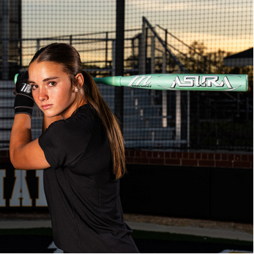 Elite player with the Marucci Asura -11 Fastpitch Bat
