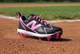 New Balance Youth Romero Duo Molded Cleat - Black/Pink
