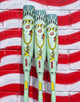 Three Victus Nova Lit Beacon USSSA Baseball Bats