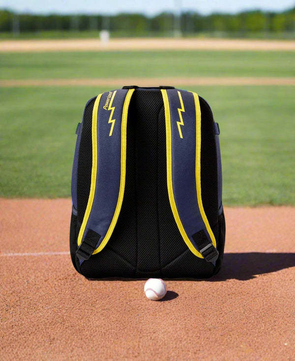 Rear view of the Louisville Slugger Savannah Bananas Powerized™ Stick Pack