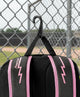 Close-up of the fence hook on the Louisville Slugger Party Animals Powerized™ Stick Pack