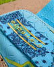 Close-up of the logo on the Evoshield X-SRZ™ Paisley Sliding Mitt 2.0