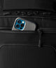 View of the utilities pocket on the Evoshield Takeover Utility Wheeled Bag - Black
