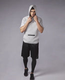 Evoshield Adult Pro Team Short Sleeve Hoodie - Grey