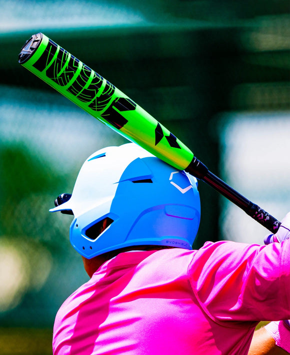 Player at bat with the  2026 DeMarini Zen USSSA Baseball Bat