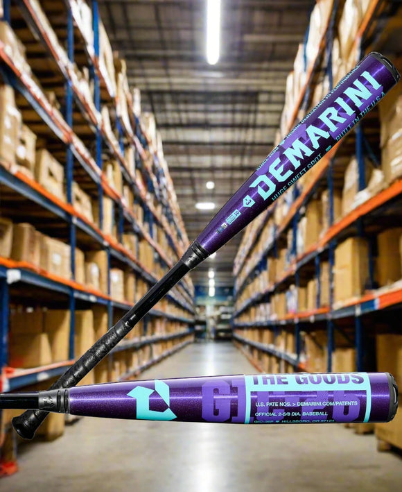 2026 DeMarini The Goods™ Royal Purple -3 BBCOR Baseball Bat