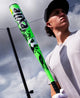Player about to hit with the 2026 DeMarini Exile™ Samurai -3 BBCOR Baseball Bat