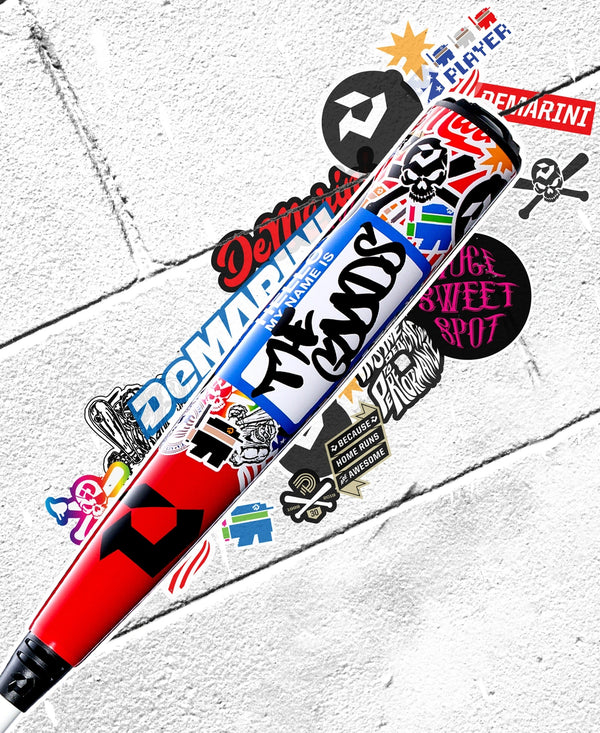 2026 DeMarini The Goods™ Sticker Bomb -3 BBCOR Baseball Bat